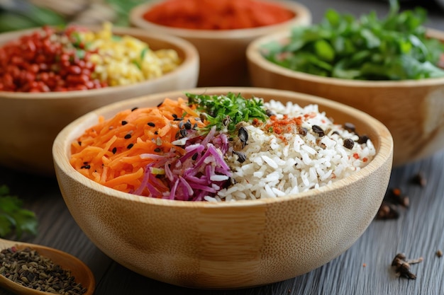 Ryż z warzywami i ziołami