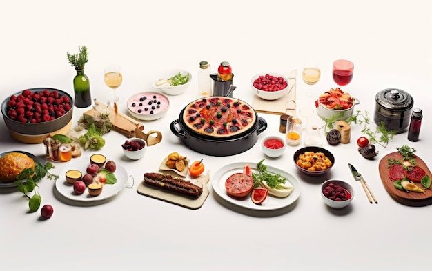 Stół z przystawkami